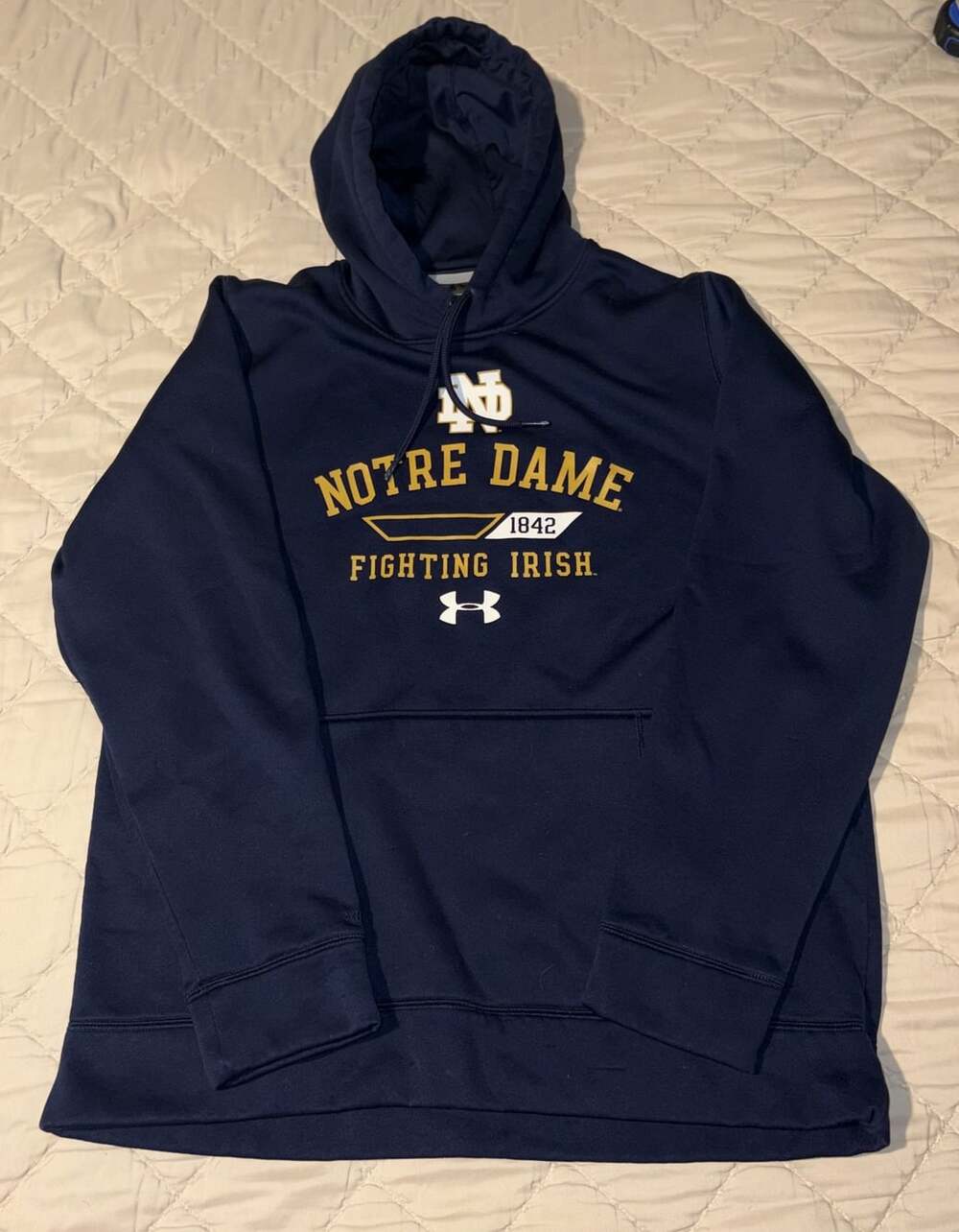 Under Armour Notre Dame Fighting Irish Navy Hoodie